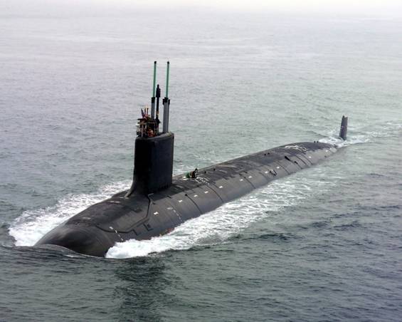 Tàu ngầm tấn công lớp Virginia của Mỹ